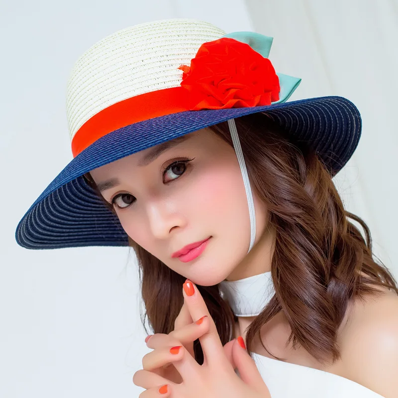 Top Quality Cheap Wholesale Custom promotion hat child jazz caps straw beach hats made in China.jpg