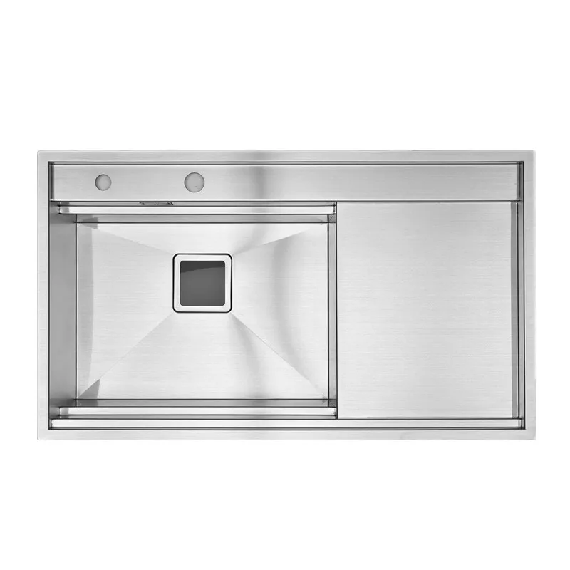 Undermount Sink Drainboard Stainless Steel Stand With Compartment