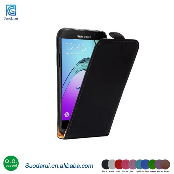 Factory Ultra slim leather cover flip case For Samsung galaxy A5 (2016) SM-A510F