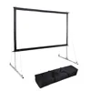 Quick Fold 100 Inch 4:3 Format Matte White Material Fast Fold Projection Screen