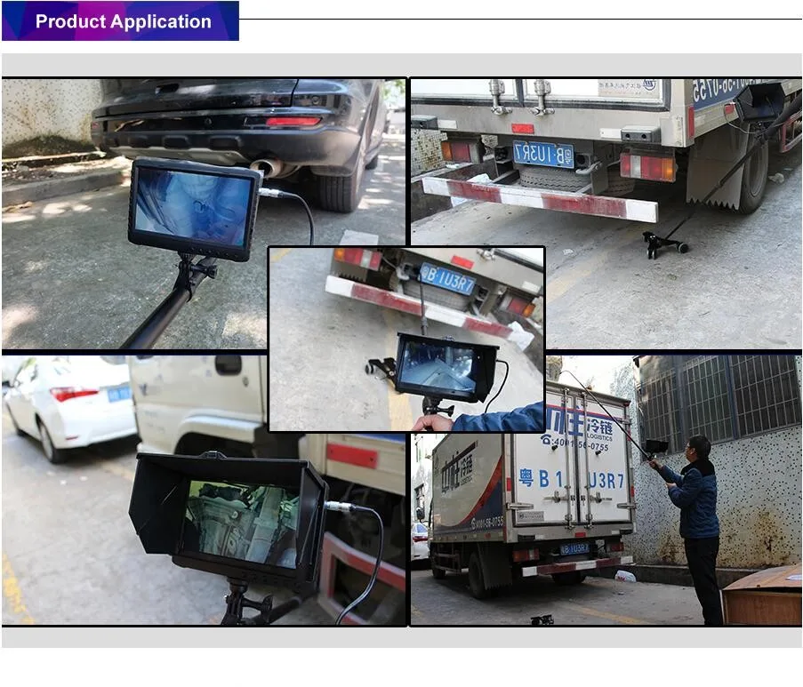 7' Digital 1080p Hd Portable Under Car Security Scanner Explosive