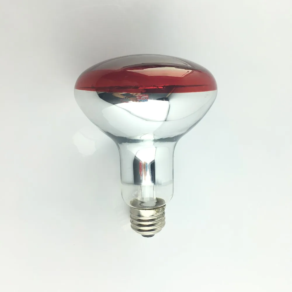 Infrared Heat Lamp R125 Original Red Lamp 250w E27 Heating Bulb For