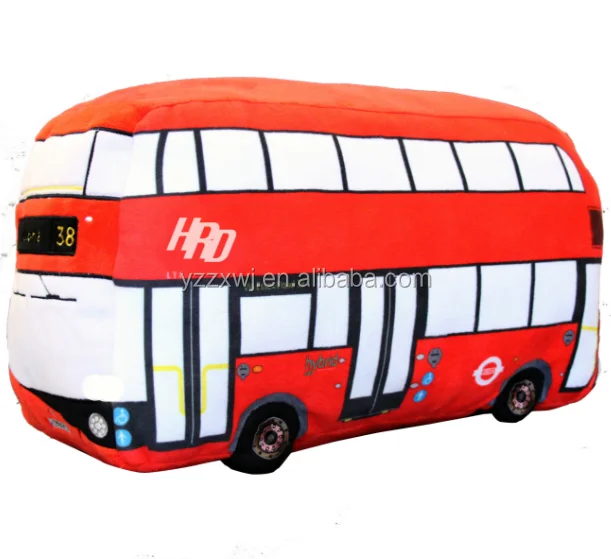 london bus soft toy