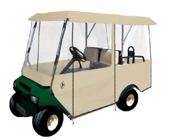 Classic Accessories Universal Windshield Golf Cart Rain Enclosure Cover