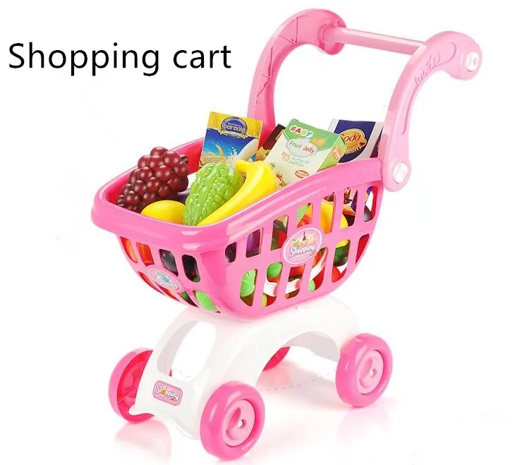 Portátil Baby Doll carrinho de compras com assento boneca ...