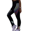 Women Printed Yoga Pants Leggings LED Wholesale Workout Gym Sportswear Pants fitness clothing