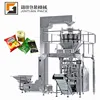10-1000 g mixed nuts packing machine with multihead weigher and gravity metal detector