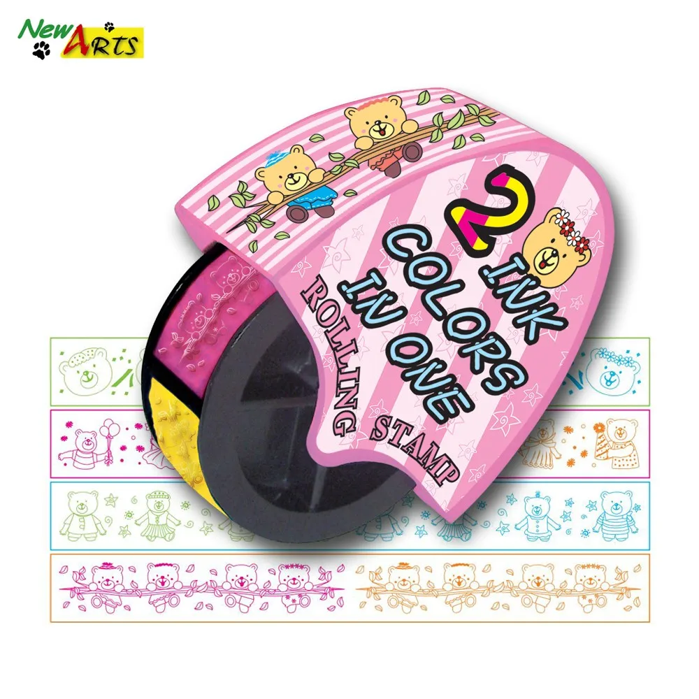 Custom Kids Flash Roller Rubber Stamp Buy Roll Stamp,Roller Rubber