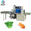 Vegetable horizontal automatic flow pack pillow packaging machine