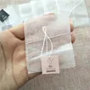 Factory supply Biodegradable Corn fiber Empty Tea Bags With String