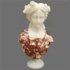 Western Style Classic Design stone carving woman marble bust statue