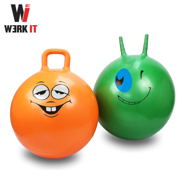 Playing Jump Ball Toy Hopper For Kids Ages 79 Hopping Bouncy Ball With