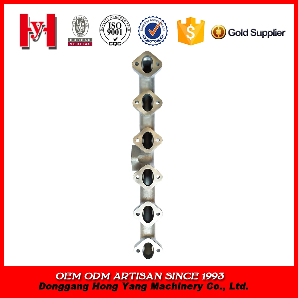 with long service life parts cast iron car exhaust manifold