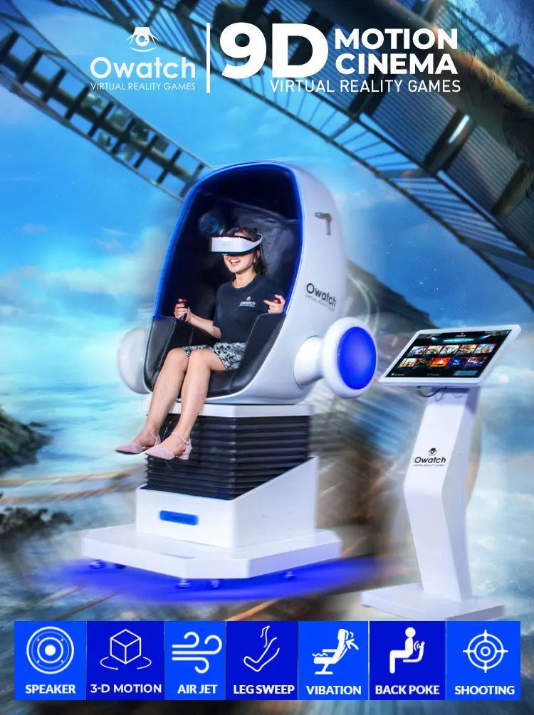 Owatch 9d Vr Simulator Cinema Virtual Reality Game Machine Buy