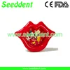 Lip shape clock