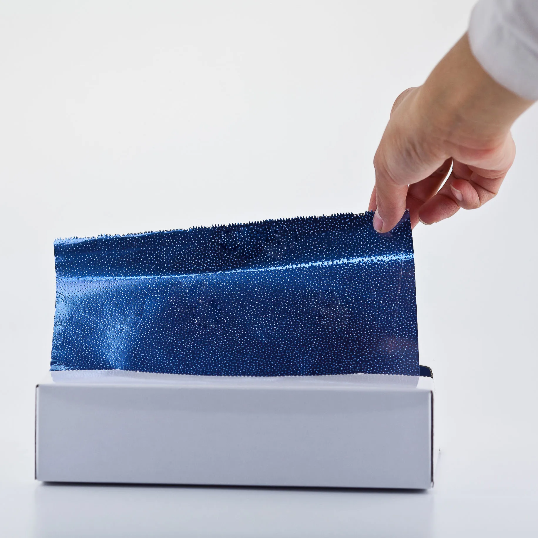 Dyeing And Perming Hairdressing Dispenser Printed Logo Aluminium Foil