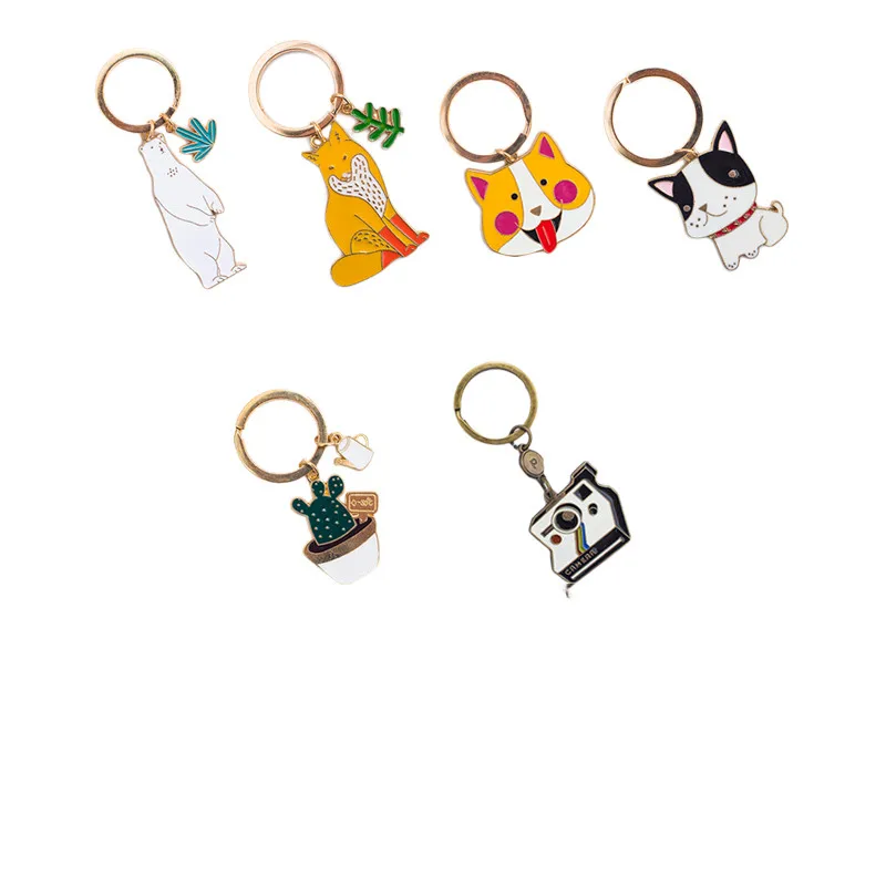 soft enamel keychain