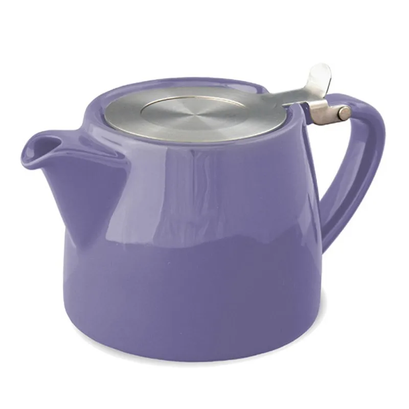 High Grade Ceramic 530ml Purple Teapot With Sls Infuser Buy 530ml