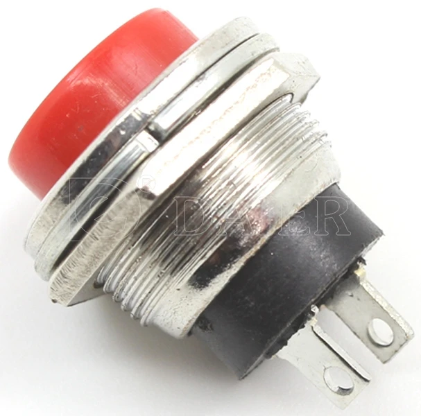 Details about   16mm 2 Pin Normally Closed Momentary NC Metal Push Button Switch 36V/2A