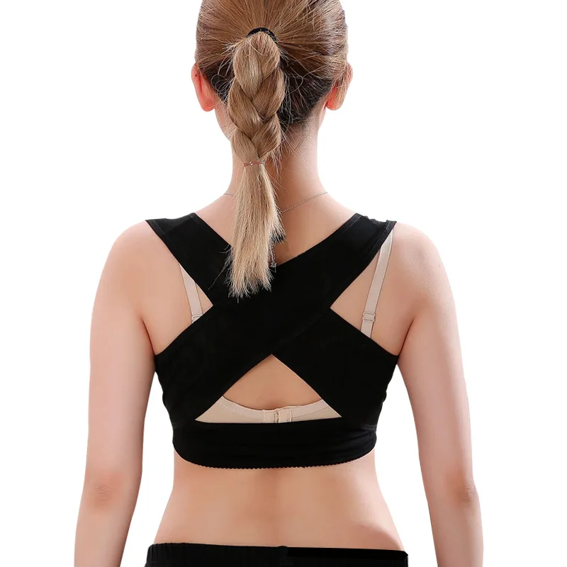Women's Posture Corrector Wireless Back Support Bra Orthopedic Back