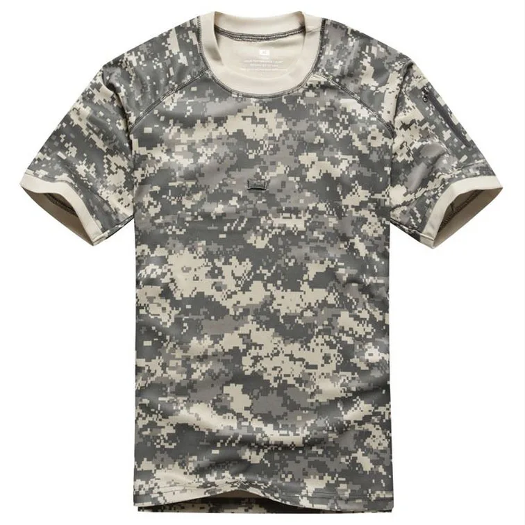 Mens Long Sleeve Cargo Casual Shirts Military Air Army Tactical Combat Sport Top