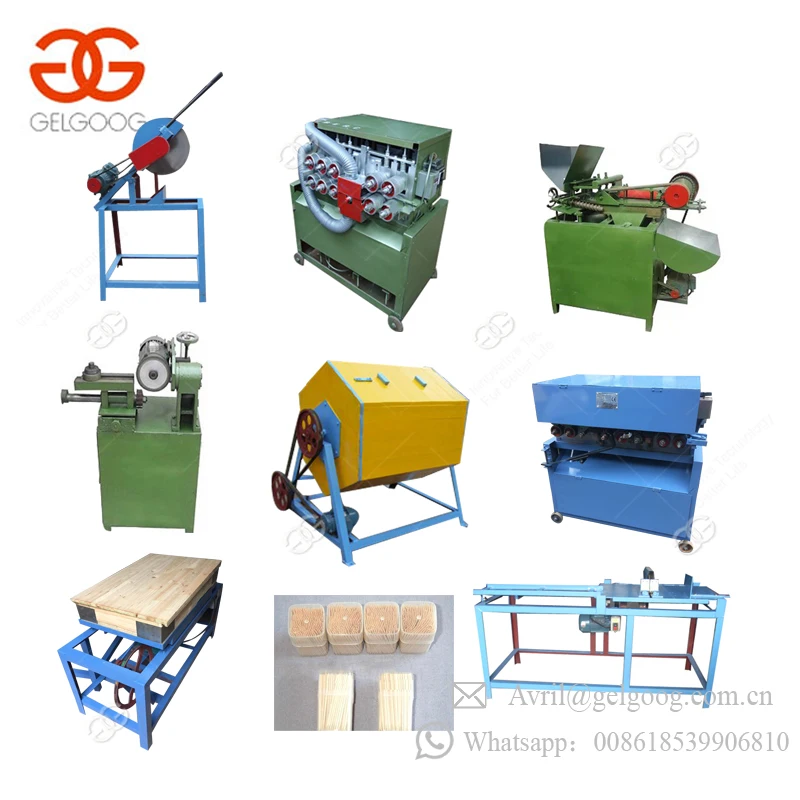 2017 Hot Sales Automatic Tooth Pick Production Line Maker Producing Toothpick Making Machine