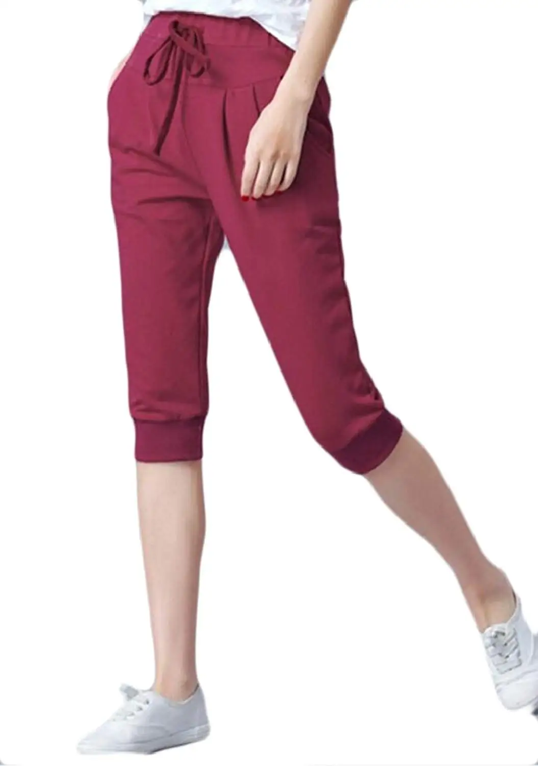 lightweight capri sweatpants