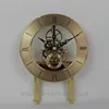 Metal skeleton clock inserts copper clock parts home decor insert clocks