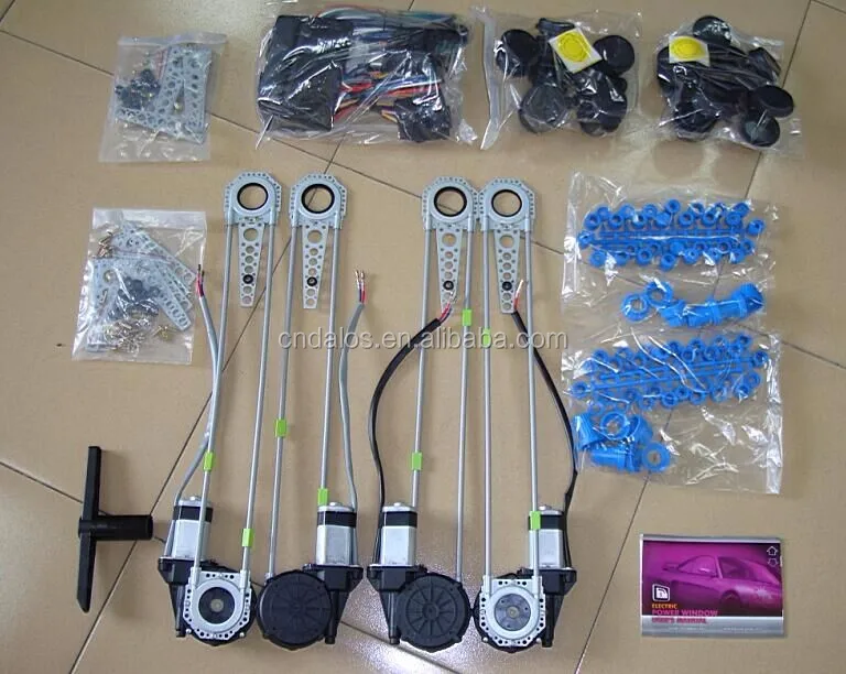 2 door electric power window kits Japanese motor technology DC12V Universal fit