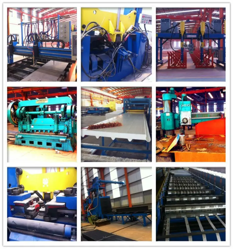 Building project steel frame structure manufacturer & exporter