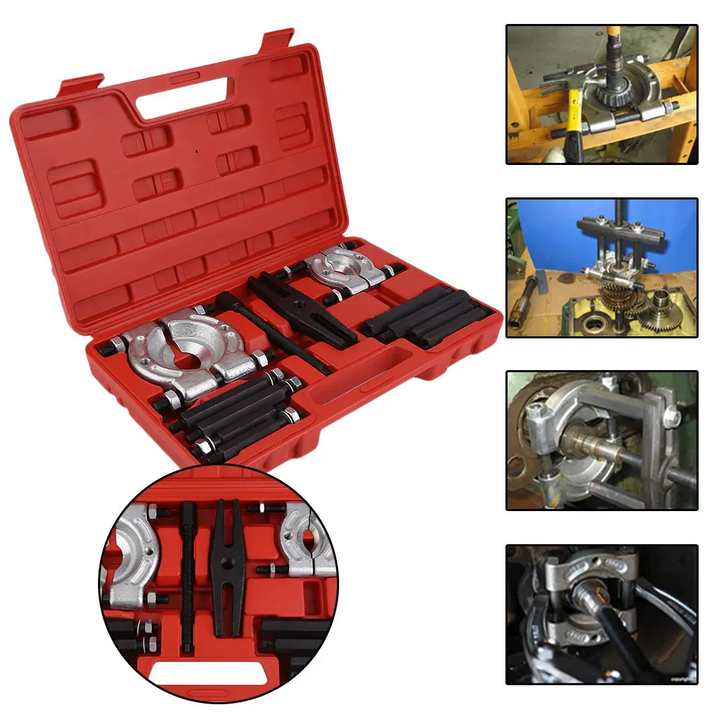 12pc Bearing Separator Splitter Puller Set 30 50mm & 50 75mm With