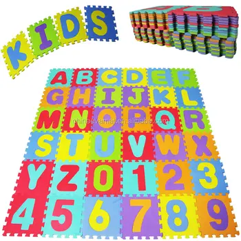 Wholesale Kids Eva Alphabet Foam Puzzle Mat - Buy Hot Sale Eva Alphabet ...