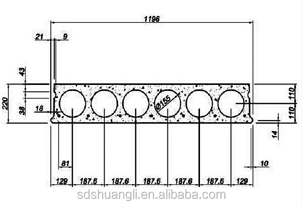 Prefabricated Hollow Core Floor Concrete Slabs Buy Prestressed Concrete Slab Making Machines Concrete Slab Making Machine Precast Concrete Hollow Core Wall Panel Machine Product On Alibaba Com