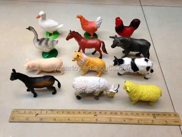 bulk plastic farm animals