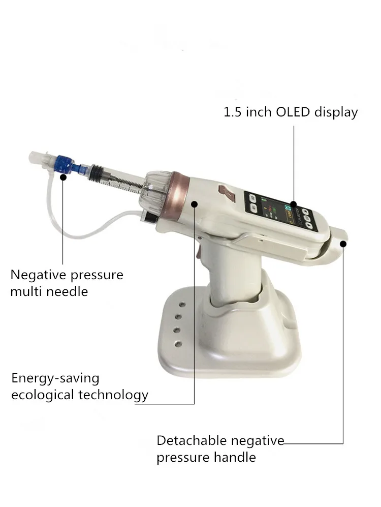 2018 Hot Sale EZ Injection Skin Rejuvenation No-needle Mesotherapy Beauty Device Water Injection Meso Mesotherapy Gun