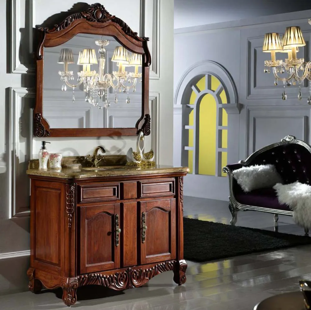 China Factory Wholesale Old French Country Style Bathroom Cabinet - Buy ... French Bathroom Cabinet
