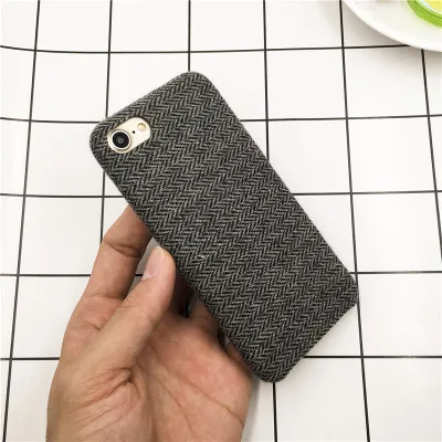 New products in 2019 leather cloth phone case for iPhone