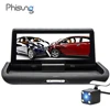 Phisung E81 4G 8" ADAS GPS dashboard car recorder dual cams HD1080P WIFI driving car camera bluetooth Parking monitor