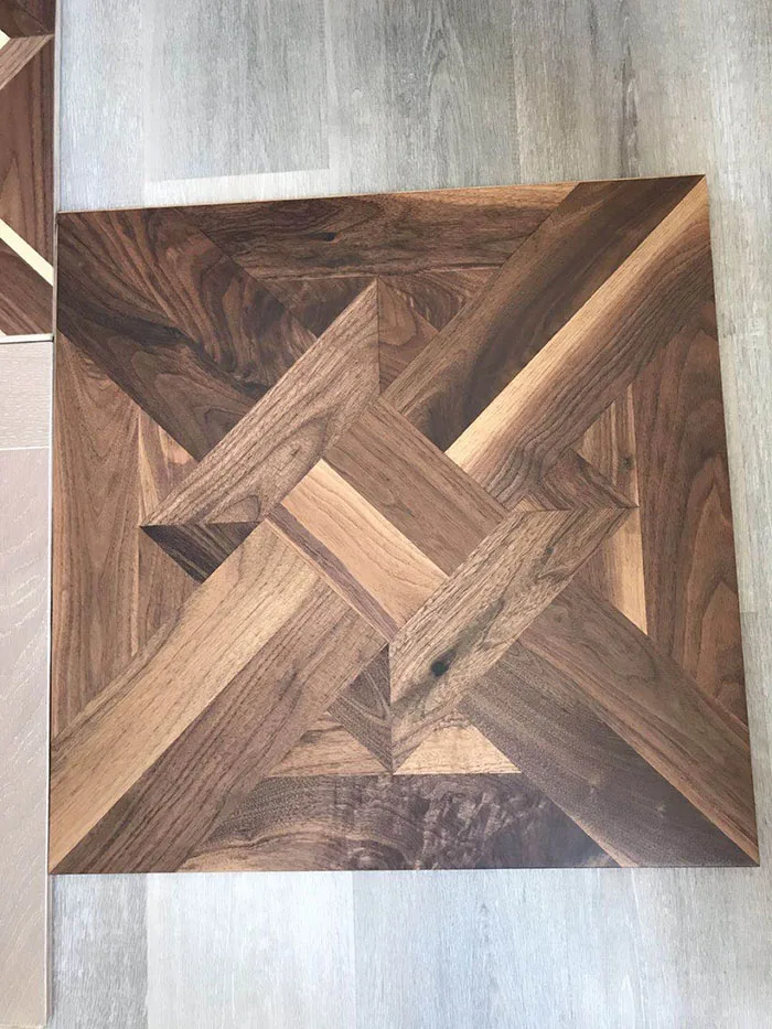 American Black Walnut Engineered Parquet floor