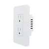 US Style smart home wifi receptacle usb switch wall socket for family