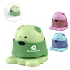 Top fashion office basic style hard ABS plastic mini bear shaped environmental manual function stapleless stapler