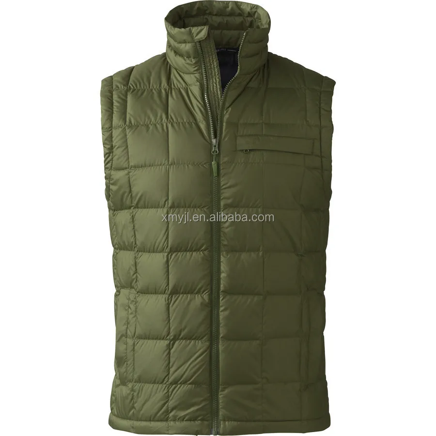 goose feather vest