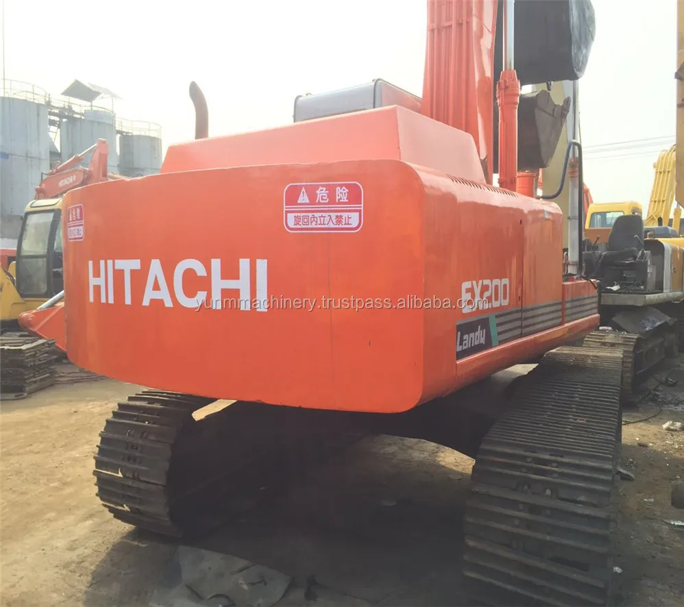 Used Original Hitachi Ex200-1 Excavator Ex200 Excavator For Sale 