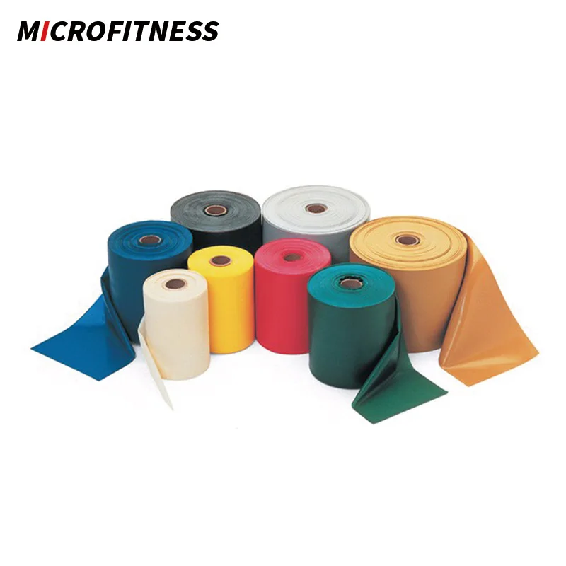 Custom Yoga Latex Rubber Stretch Band In Roll Buy Rubber Band,Stretch