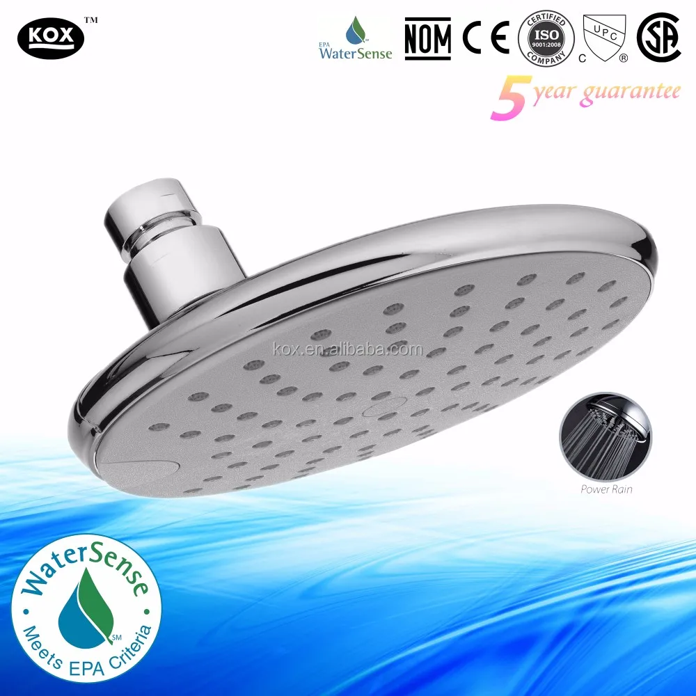 German Shower Head Aquadyne Shower Head 6" Rainfall High Pressure