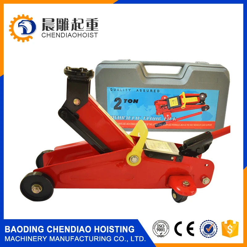 330 mm IN BLOWCASE 2T TON TROLLEY JACK TWO TONNE GARAGE LIFT RANGE 135 mm