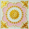 Grg colorful heat resistant gypsum ceiling for home improvement