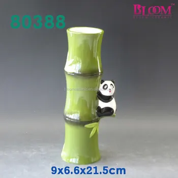 2019 New Sample Panda Shape Ceramic Vase Flower Vase Buy