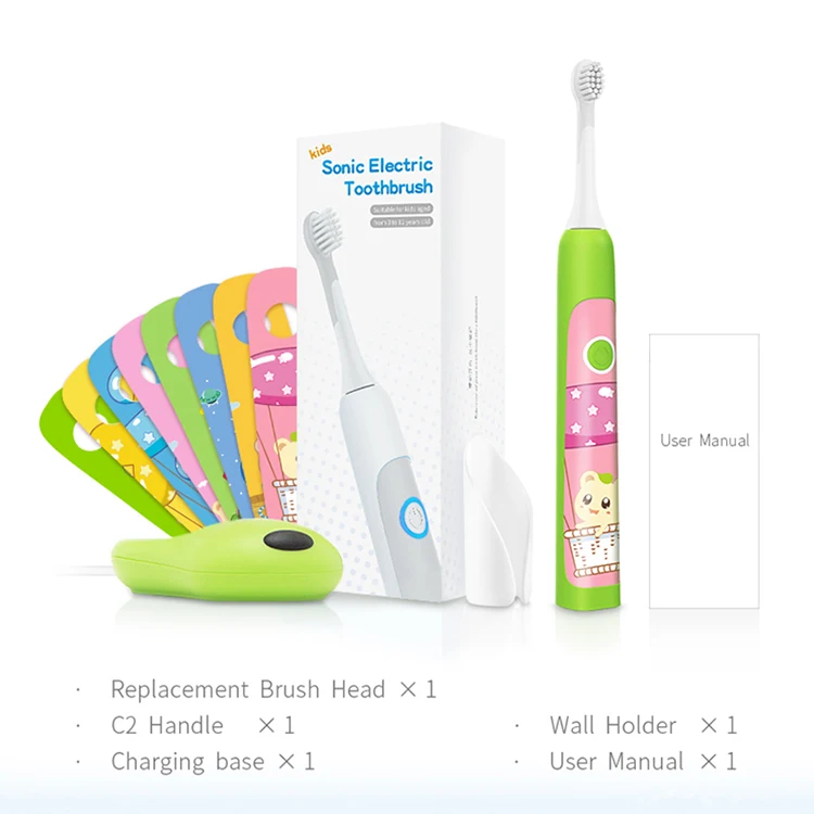 Sonic Electric Toothbrush Bluetoothes APP Children's Electric Toothbrush Kids 
