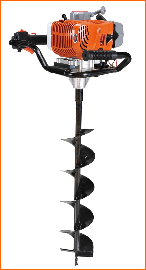 Gasoline Manual Earth Auger Ground Drill 49cc Gd490 1e44f Engine Buy